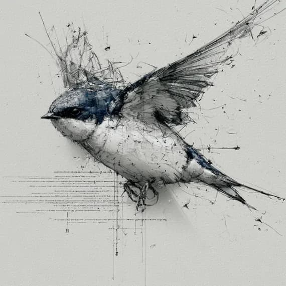 17 Vintage Bird Clipart JPG — watercolor clipart transparent PNG instant download