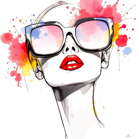 15 Watercolor Fashion Woman Clipart (JPG) — view 2 — watercolor clipart transparent PNG instant download