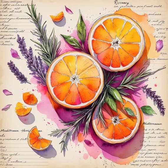 Watercolor Fruit Clipart Set — watercolor clipart transparent PNG instant download
