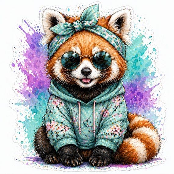 15 Fantasy Watercolor Animal Clipart Bundle (Digital Download) — view 8 — watercolor clipart transparent PNG instant download
