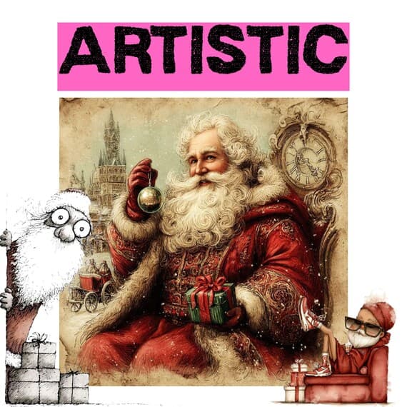 1000+ Christmas Clipart Bundle — view 6 — watercolor clipart transparent PNG instant download