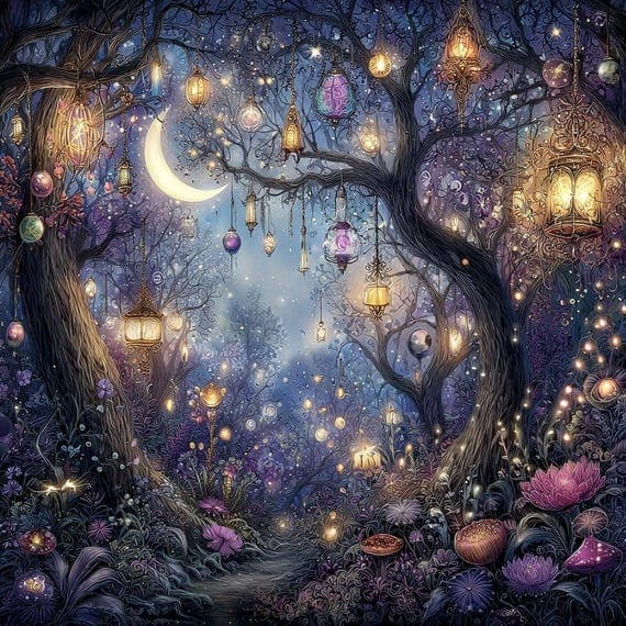 Mystic Religious watercolor clipart