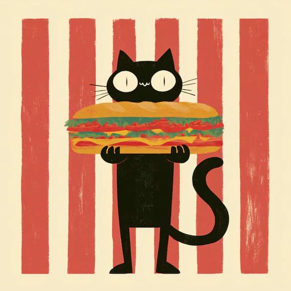 20 Funny Coffee Cat Clipart, Moody Morning Feline Art, Coffee Bar Deco — view 5 — watercolor clipart transparent PNG instant download