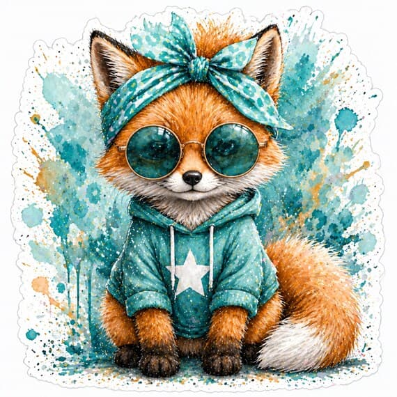 15 Fantasy Watercolor Animal Clipart Bundle (Digital Download) — view 4 — watercolor clipart transparent PNG instant download