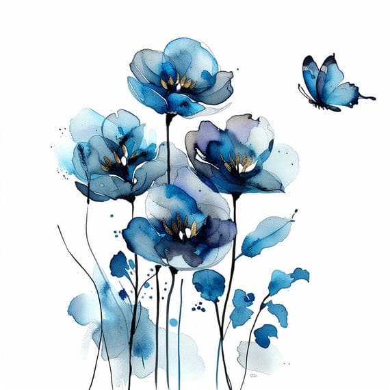 Hand β view 8 β watercolor clipart transparent PNG instant download
