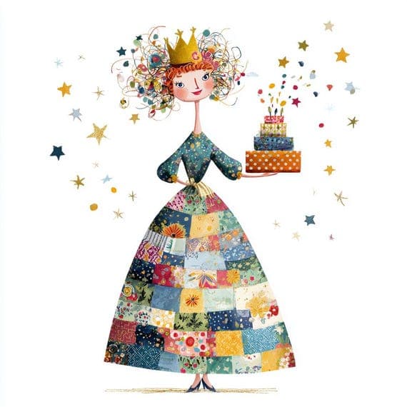 15 Watercolor Birthday Girl Clipart PNG Bundle for Scrapbooking, Subli β view 8 β watercolor clipart transparent PNG instant download