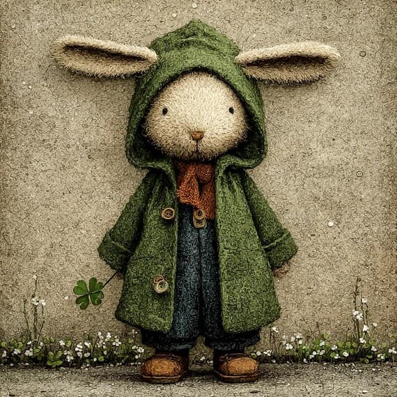 15 JPG St Patricks Bunny Clipart, Watercolor Irish Rabbit Printable, S β view 7 β watercolor clipart transparent PNG instant download