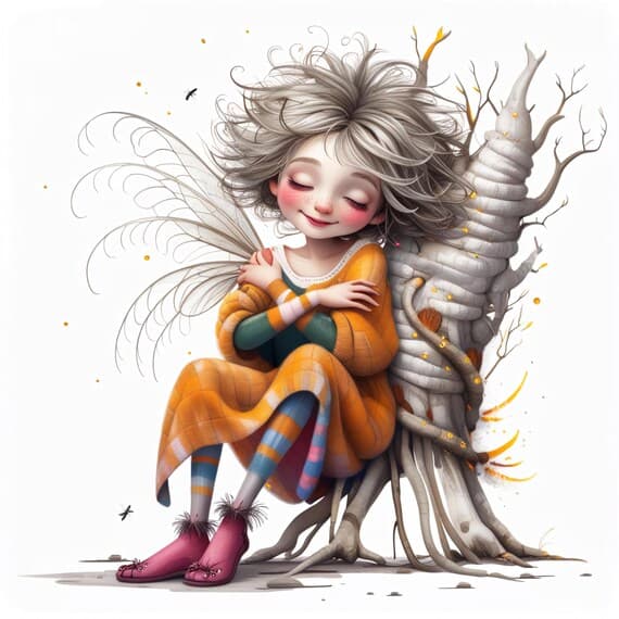 13 Watercolor Fairy Girl Clipart (JPG) β view 2 β watercolor clipart transparent PNG instant download