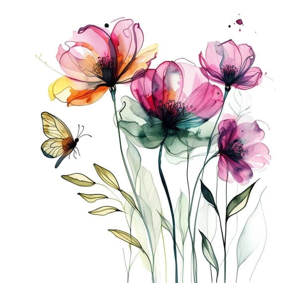 Hand β view 3 β watercolor clipart transparent PNG instant download
