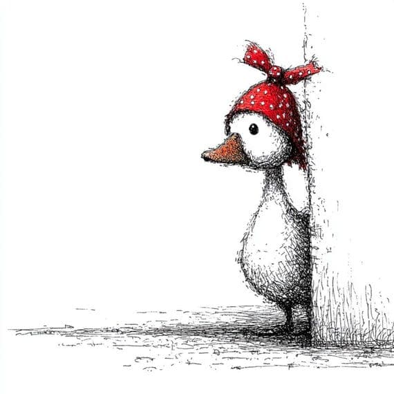22 Quirky Goose Clipart (JPG) β view 7 β watercolor clipart transparent PNG instant download