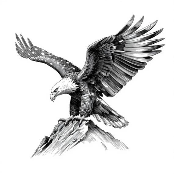 35 Watercolor American Eagle Clipart β view 6 β watercolor clipart transparent PNG instant download