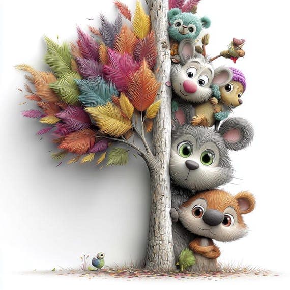 30 Safari Animal Friends Clipart — watercolor clipart transparent PNG instant download