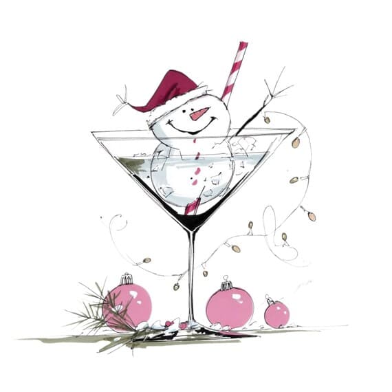 25 Quirky Snowman Clipart β view 6 β watercolor clipart transparent PNG instant download