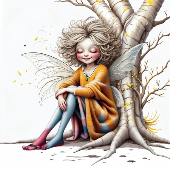 13 Watercolor Fairy Girl Clipart (JPG) β view 5 β watercolor clipart transparent PNG instant download
