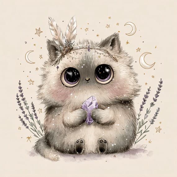 20 Boho Cat Clipart JPG β view 2 β watercolor clipart transparent PNG instant download