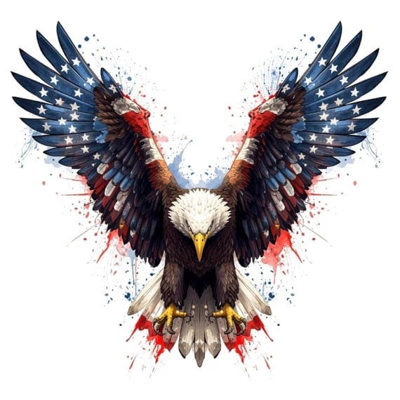 35 Watercolor American Eagle Clipart β view 8 β watercolor clipart transparent PNG instant download