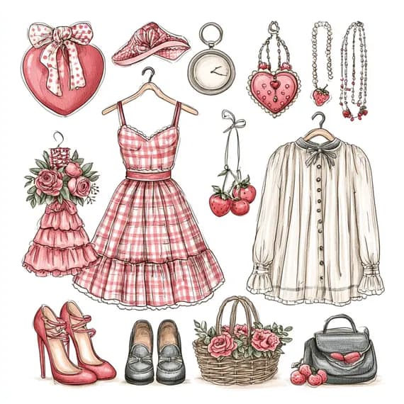 21 Valentine Clipart PNG β watercolor clipart transparent PNG instant download