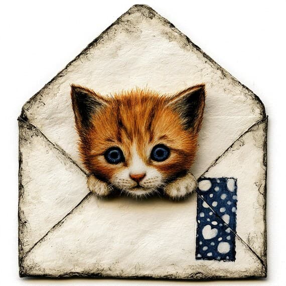 21 Whimsical Cat Fox Clipart PNG β view 7 β watercolor clipart transparent PNG instant download