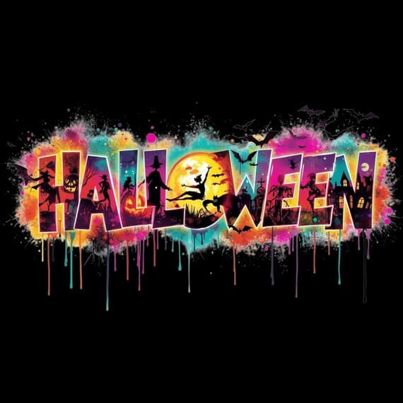 15 Whimsical Halloween Clipart PNG β watercolor clipart transparent PNG instant download