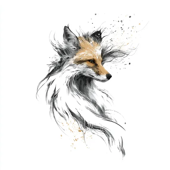 25 Whimsical Fox Clipart PNG β view 8 β watercolor clipart transparent PNG instant download