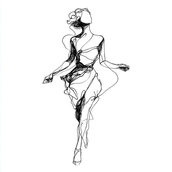17 Dancing Woman Clipart Set β view 7 β watercolor clipart transparent PNG instant download
