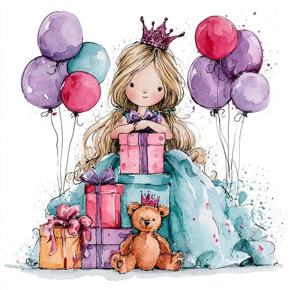 21 Happy Birthday Clipart PNG β view 6 β watercolor clipart transparent PNG instant download