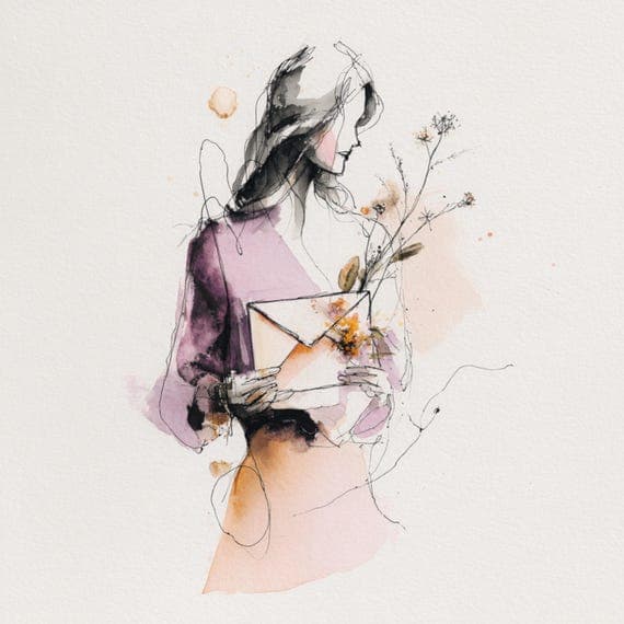 Watercolor Women Clip Art β view 4 β watercolor clipart transparent PNG instant download