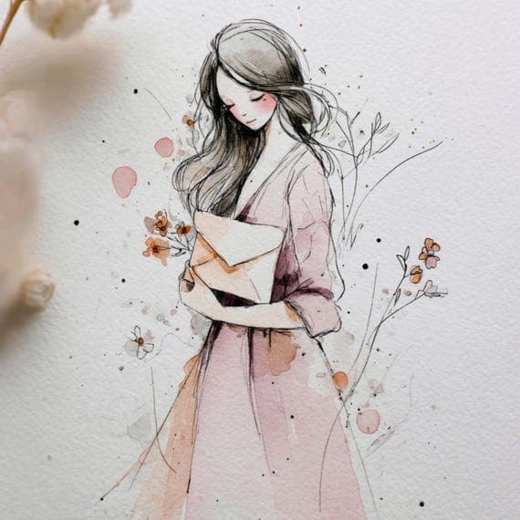 Watercolor Women Clip Art β view 6 β watercolor clipart transparent PNG instant download