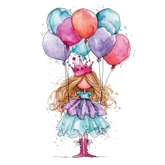 21 Happy Birthday Clipart PNG β view 2 β watercolor clipart transparent PNG instant download