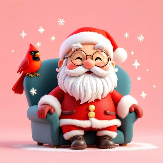 Watercolor Santa Clipart β watercolor clipart transparent PNG instant download