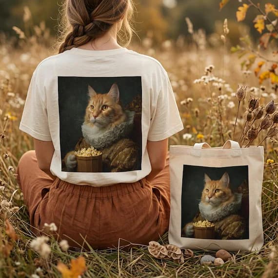 150+ Vintage Funny Cat Portraits Bundle, Victorian Steampunk Wall Art, β view 5 β watercolor clipart transparent PNG instant download