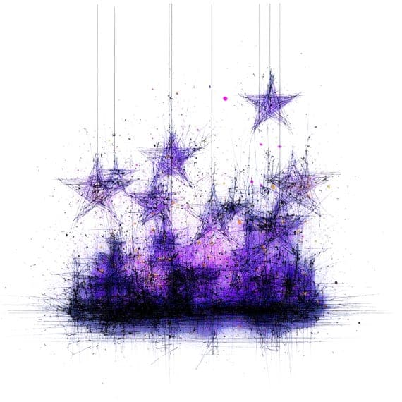 16 Celestial Star Fairy Clipart β view 7 β watercolor clipart transparent PNG instant download