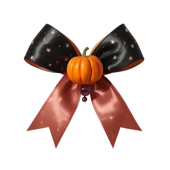 Halloween Skull Bow Clipart β view 2 β watercolor clipart transparent PNG instant download