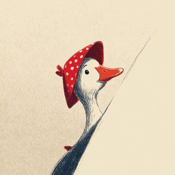 16 Quirky Goose Clipart (JPG) β view 7 β watercolor clipart transparent PNG instant download