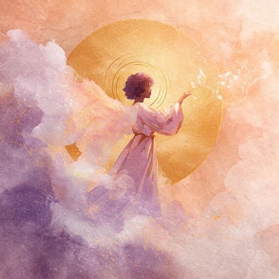 20 Celestial Angel Clipart (JPG) β view 7 β watercolor clipart transparent PNG instant download