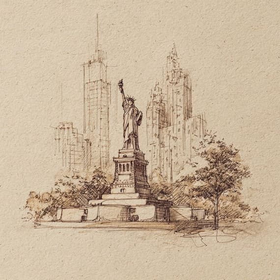 15 New York City Clipart (JPG) β view 7 β watercolor clipart transparent PNG instant download