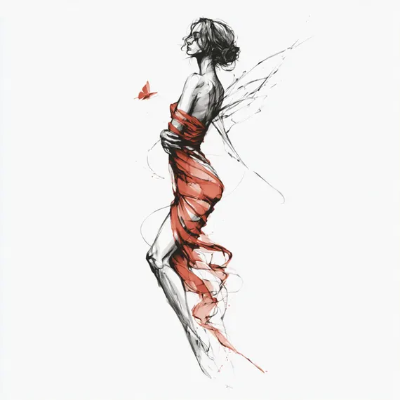 21 Fantasy Woman Clipart PNG β view 7 β watercolor clipart transparent PNG instant download
