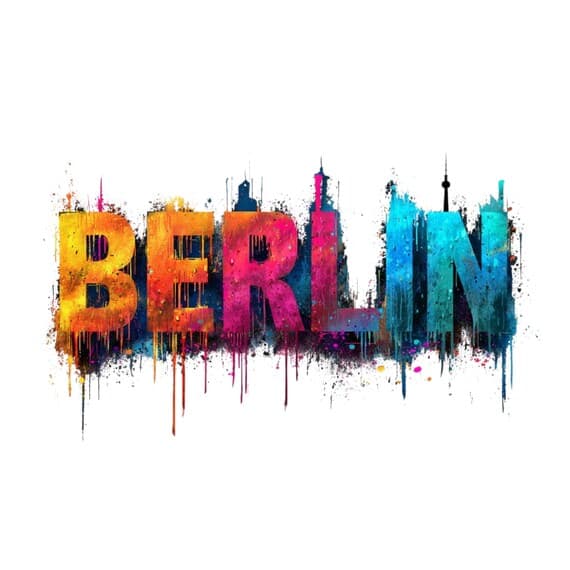 15 Berlin Graffiti Clipart PNG β view 7 β watercolor clipart transparent PNG instant download