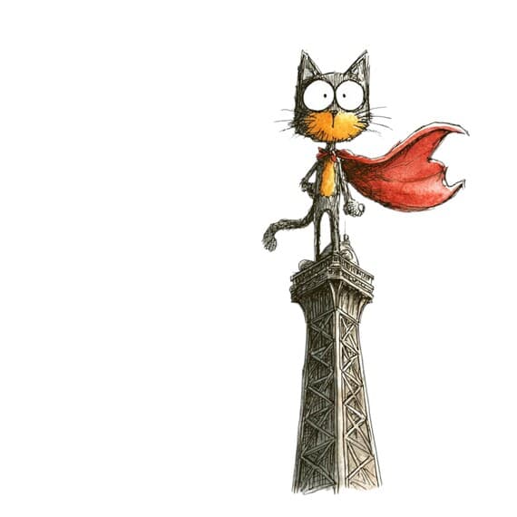 30 Watercolor Super Hero Cats Clipart (PNG) β view 2 β watercolor clipart transparent PNG instant download