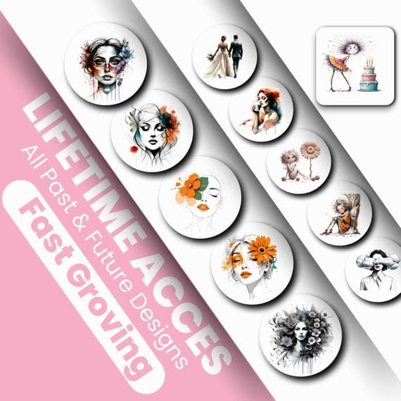 30000 + Watercolor Clipart Mega Bundle β view 4 β watercolor clipart transparent PNG instant download