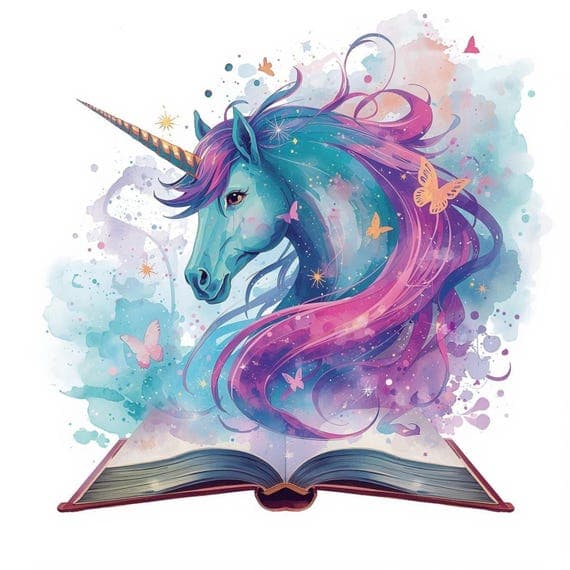 Watercolor Unicorn Clipart β view 8 β watercolor clipart transparent PNG instant download