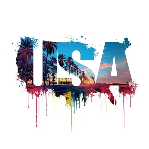 20 USA Watercolor Clipart , Patriotic Sublimation , American Flag Art β view 8 β watercolor clipart transparent PNG instant download