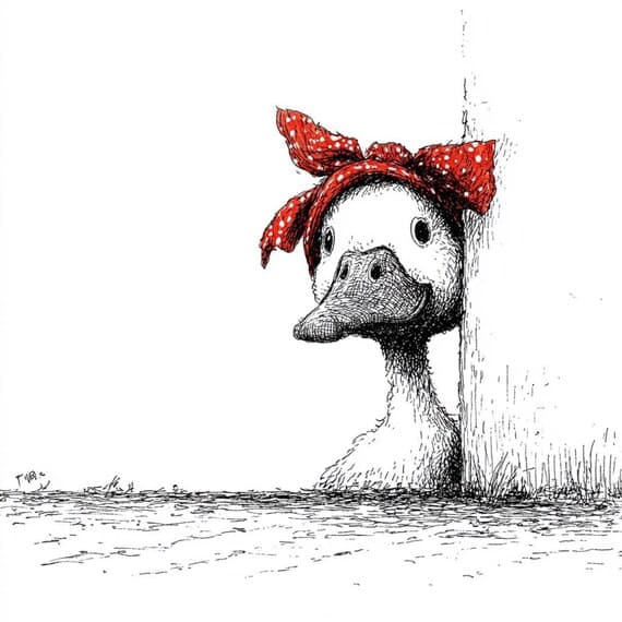 22 Quirky Goose Clipart (JPG) β view 6 β watercolor clipart transparent PNG instant download