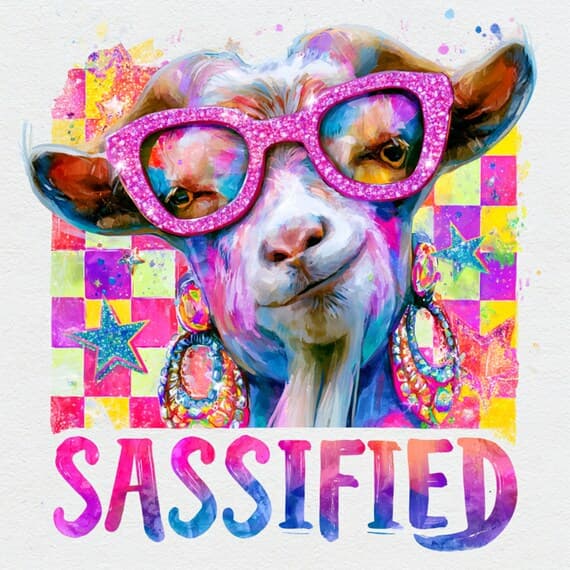 18 Sassy Goat Clipart Png β view 4 β watercolor clipart transparent PNG instant download