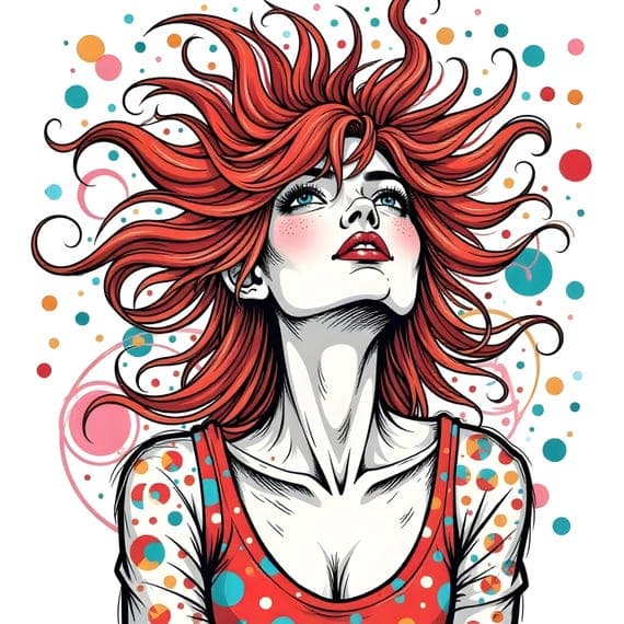 Abstract Woman Face Clipart β view 5 β watercolor clipart transparent PNG instant download