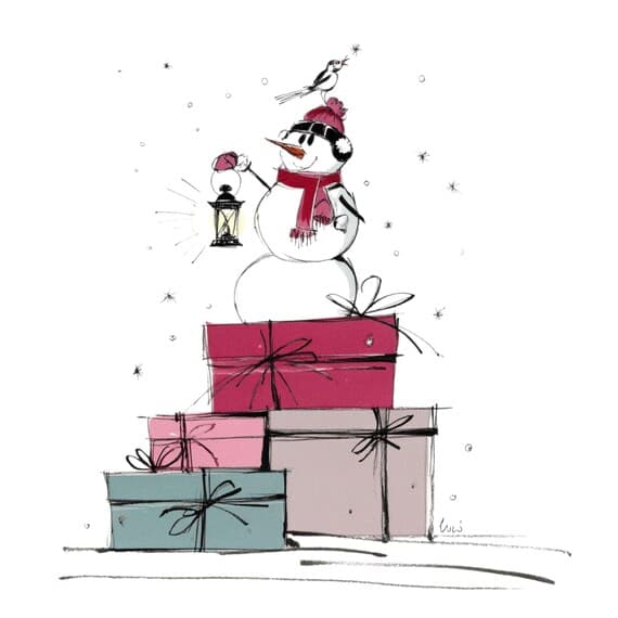 25 Quirky Snowman Clipart β view 5 β watercolor clipart transparent PNG instant download