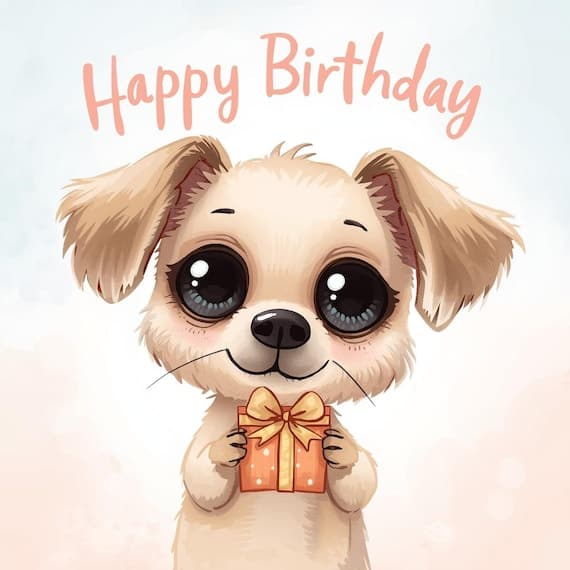 Happy Birthday Nursery Clipart Bundle β view 2 β watercolor clipart transparent PNG instant download