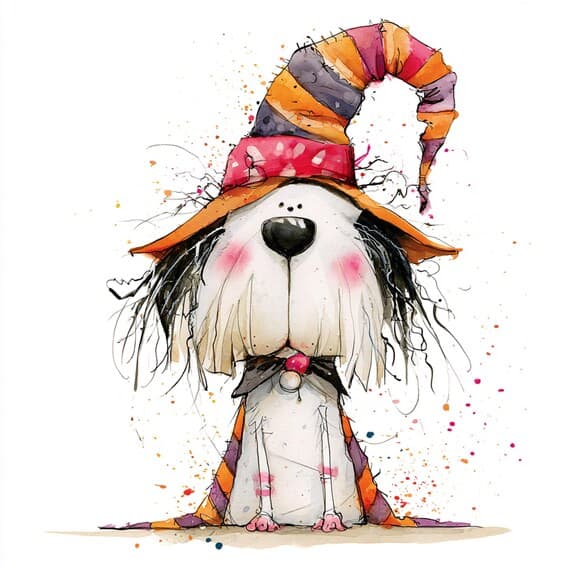 18 Halloween Clipart JPG โ view 6 โ watercolor clipart transparent PNG instant download