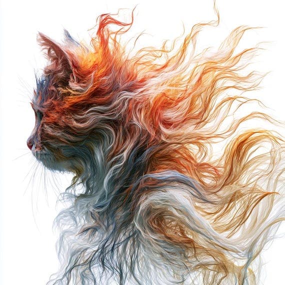 20 Magical Cat Clipart JPG β view 6 β watercolor clipart transparent PNG instant download