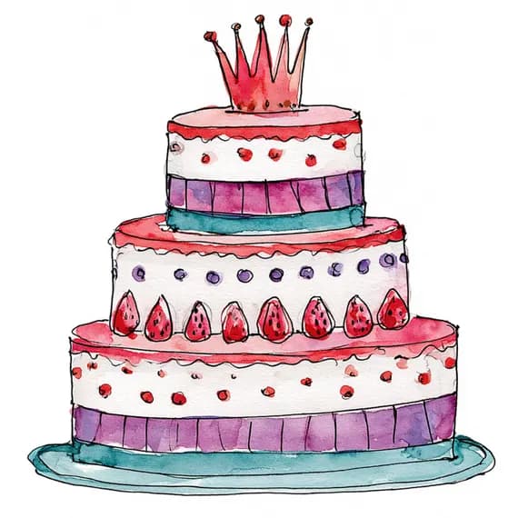 20 Happy Birthday Clipart PNG β watercolor clipart transparent PNG instant download